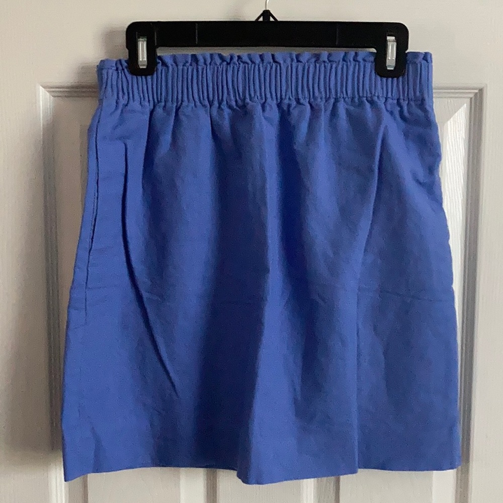 J Crew wide elastic waist skirt